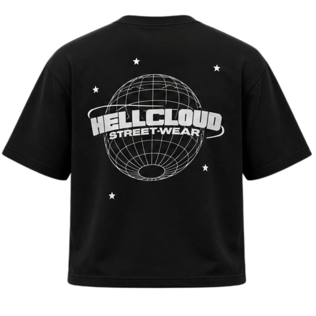 HELLCLOUD BLACK NINBUS SEMI OVERSIZE NEGRO