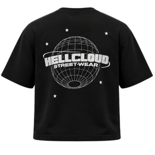 HELLCLOUD BLACK NINBUS SEMI OVERSIZE NEGRO