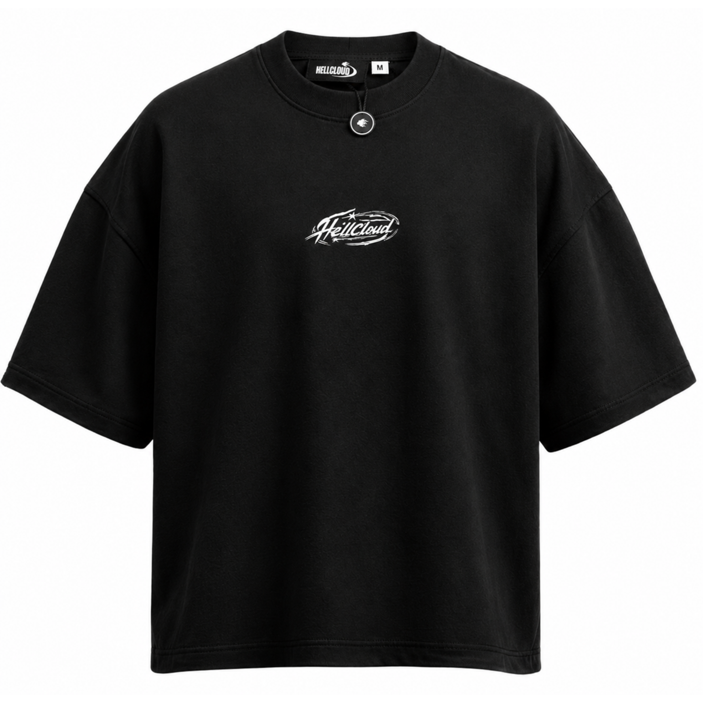 HELLCLOUD STAR SEMI OVERSIZE NEGRO