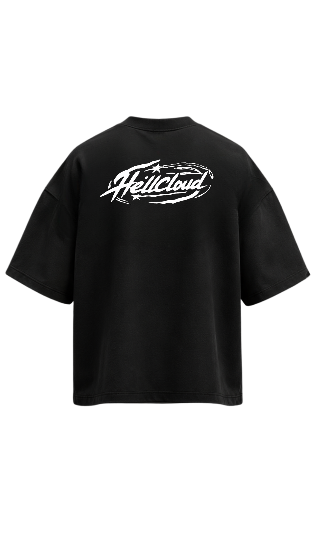 HELLCLOUD STAR SEMI OVERSIZE NEGRO