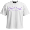 PURPLE CLOUD SEMI OVERSIZE BLANCA